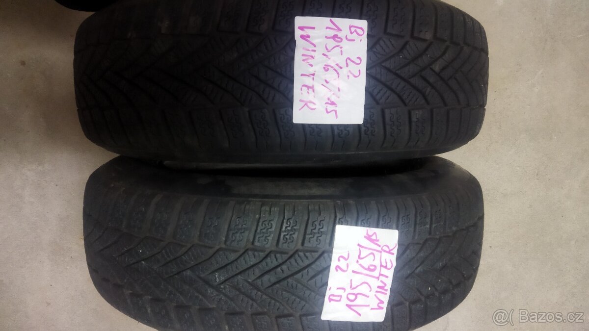 Zimní sadu 195-65-15 Vredestein a Falkem - 8