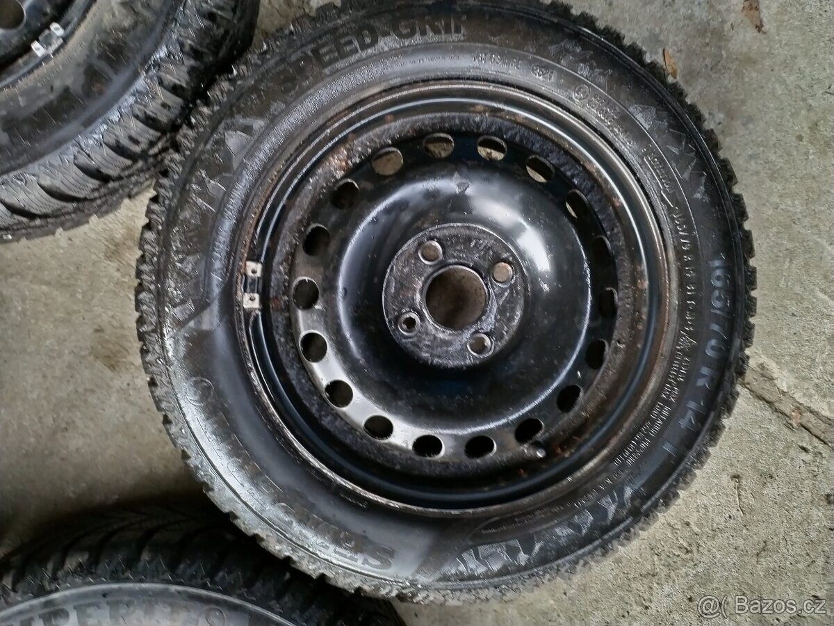 citigo mii up disky 4x100 R14 +165/70/14 - 8