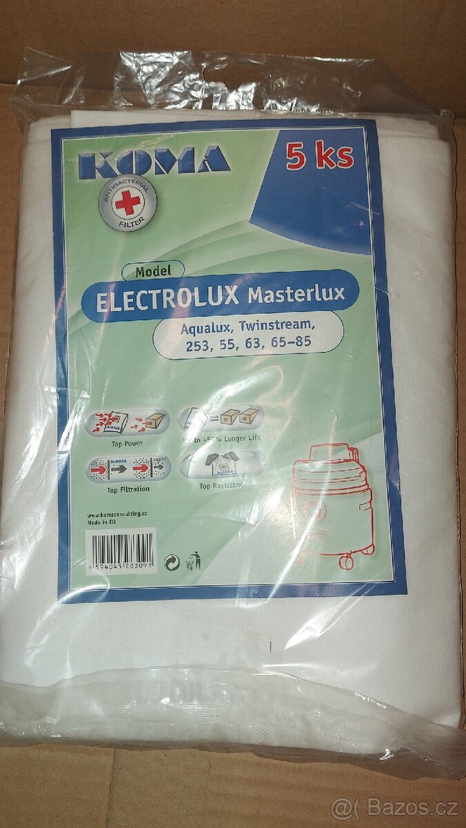 Prodám nerozbalené balení sáčků Eta, Concept, Electrolux, - 8