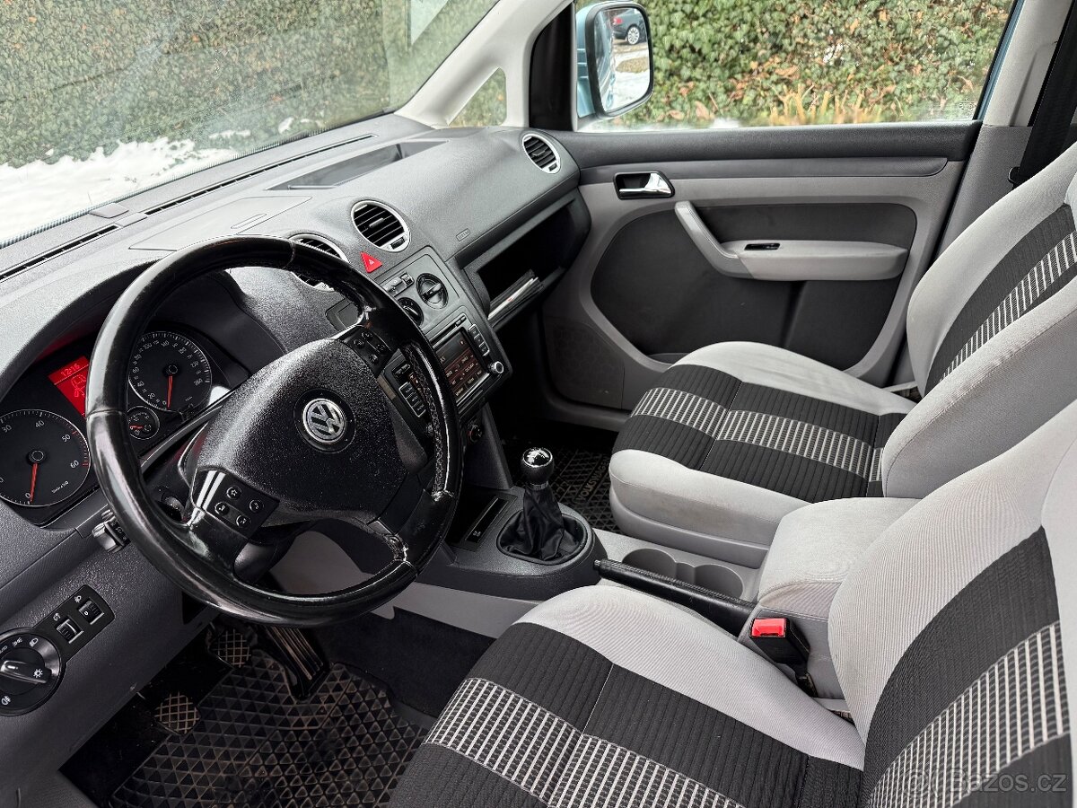 Vw Caddy Style 1.9tdi,7 mist,vyhř.sed,tempomat - 8