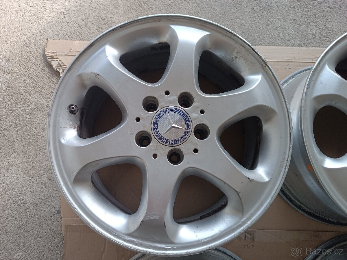 Kola, ALU disky, 7,5jx16 5x112r16 Mercedes - 8