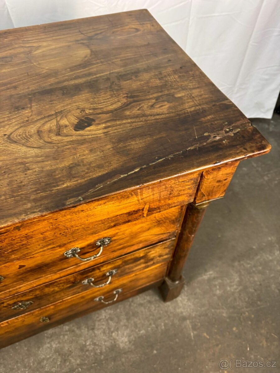Starožitná empírová komoda (137009) - 8