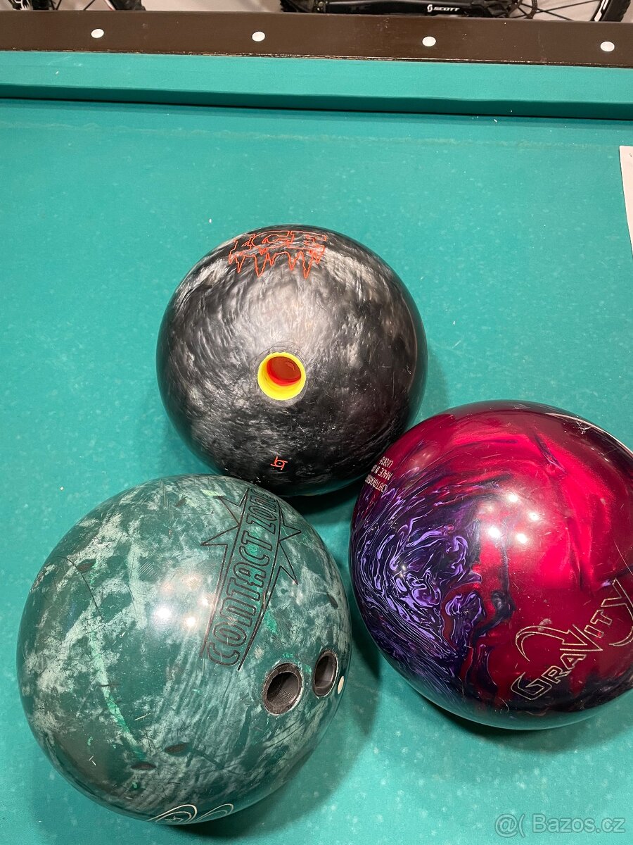 Excentrické točivé bowlingové koule - 8