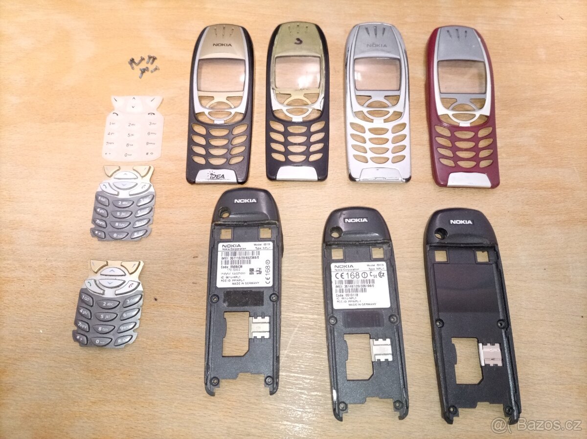 Retro mobil Nokia 6210 s příslušenstvím - 8