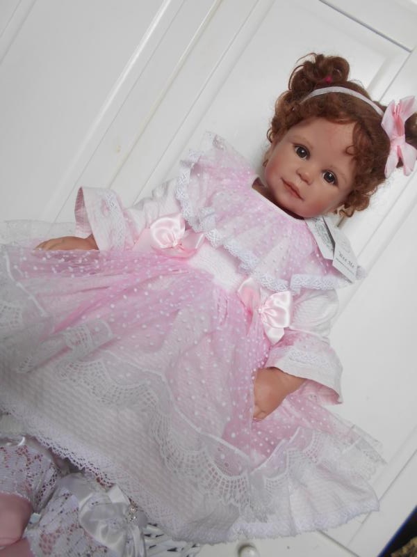 NOVÉ ŠPANĚLSKÉ ŠATY zn. Wee Me vel.18-24 měs. - 8