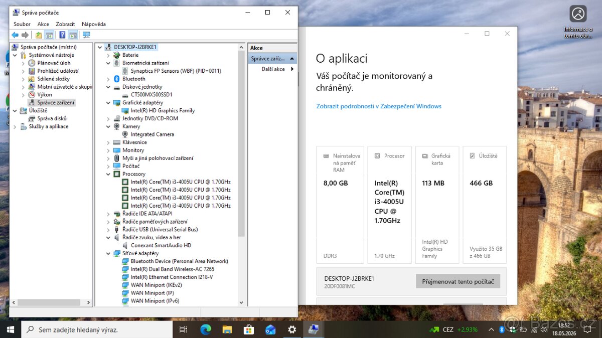 Notebook Lenovo ThinkPad Edge E550 - 8
