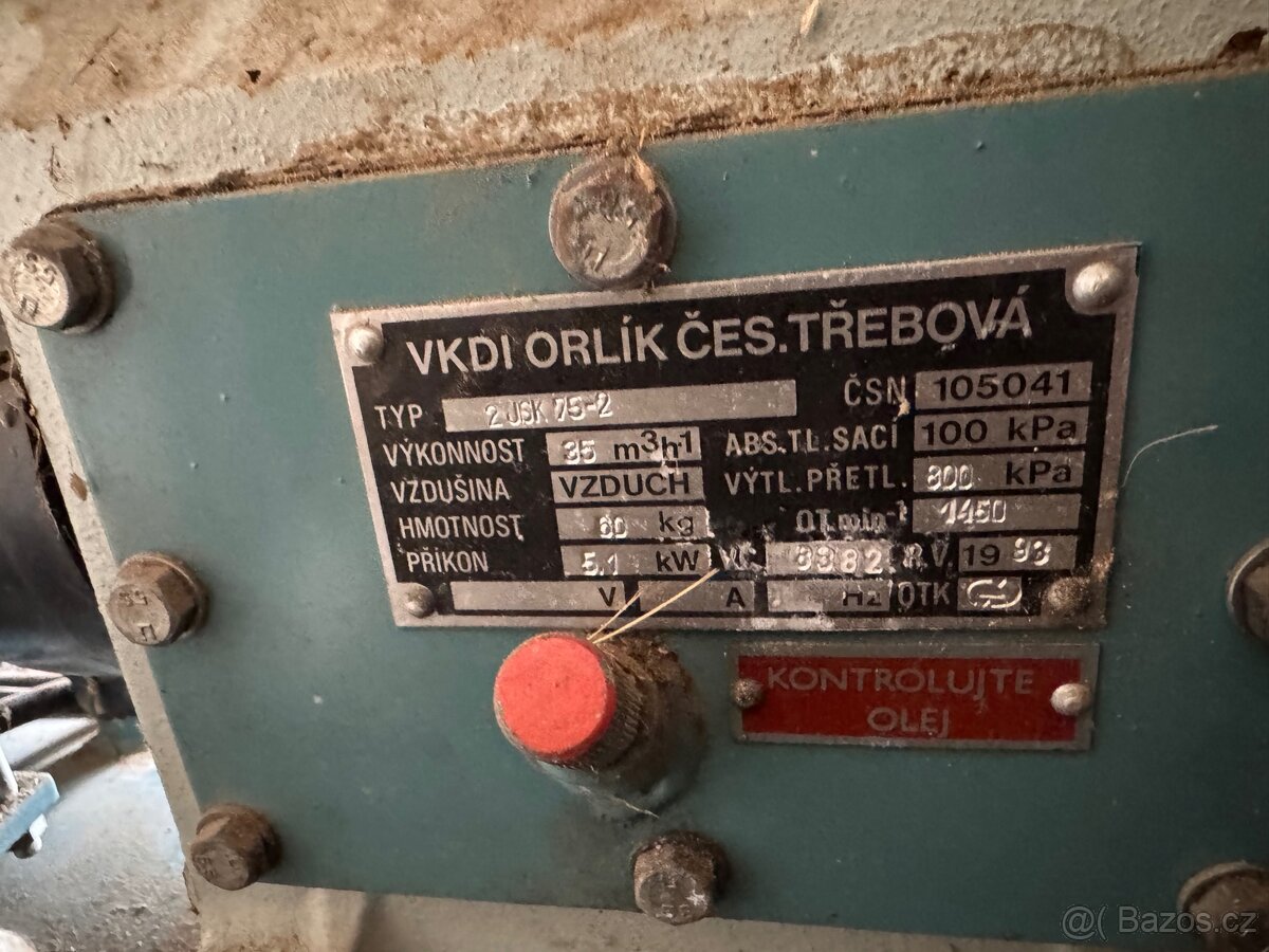 Kompresor ORLÍK PKS 35 / 2JSK 75-2 - 8