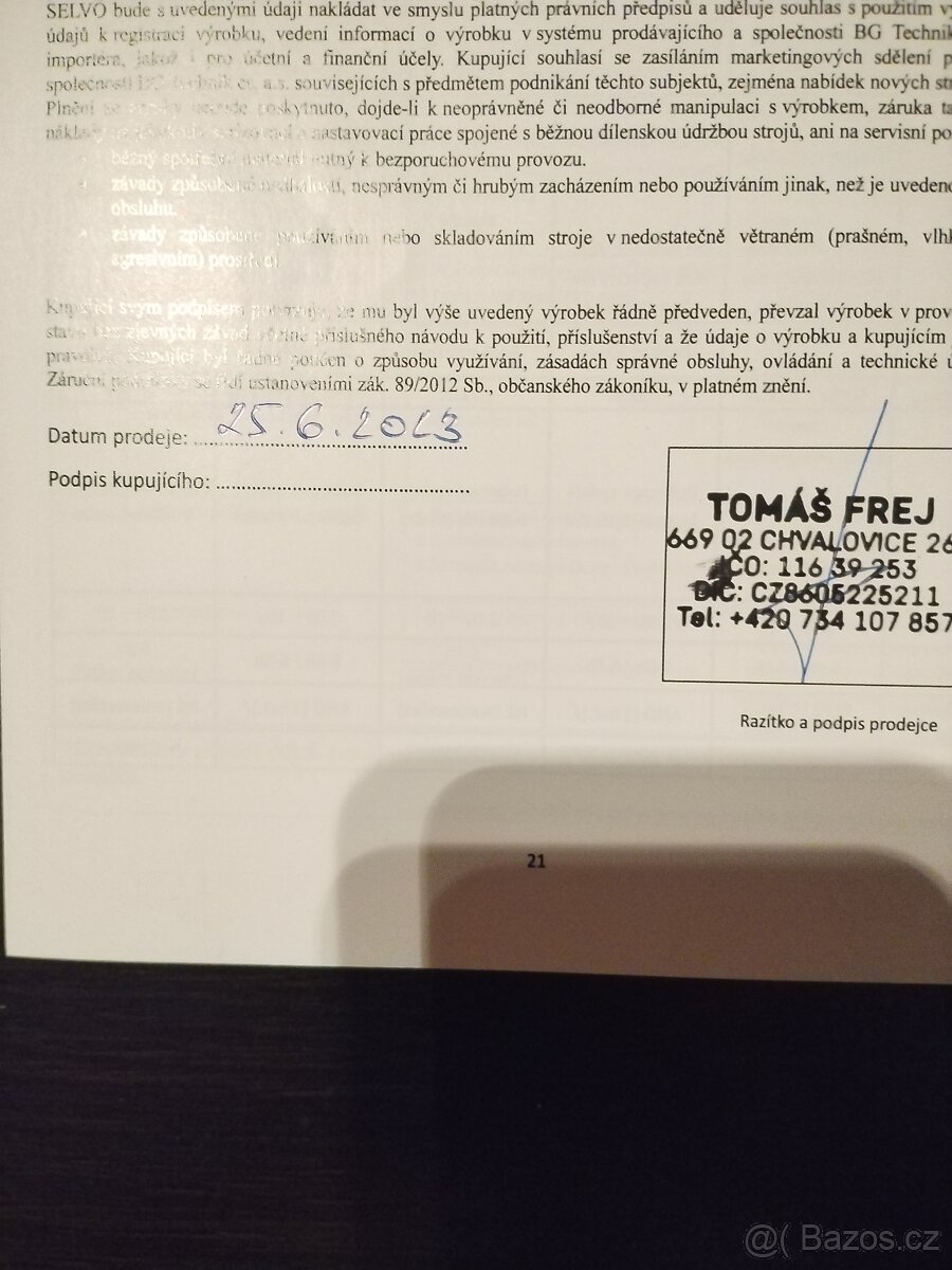 Prodám Selvo 3100 - 8