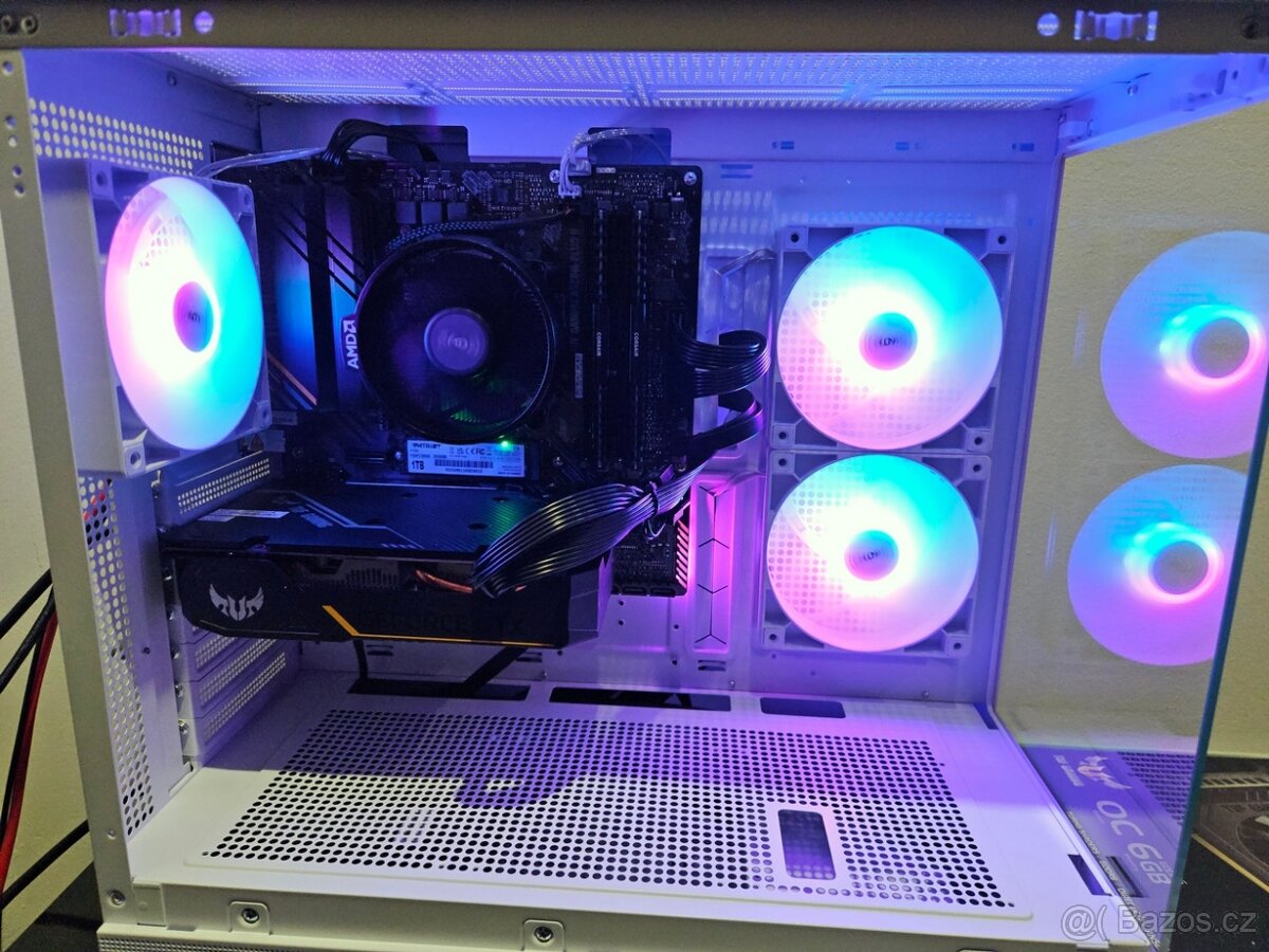 🔥 Herní PC Ryzen 5|GTX 1660S|16GB|1TB SSD|ARGB|WiFi|NOVÉ - 8