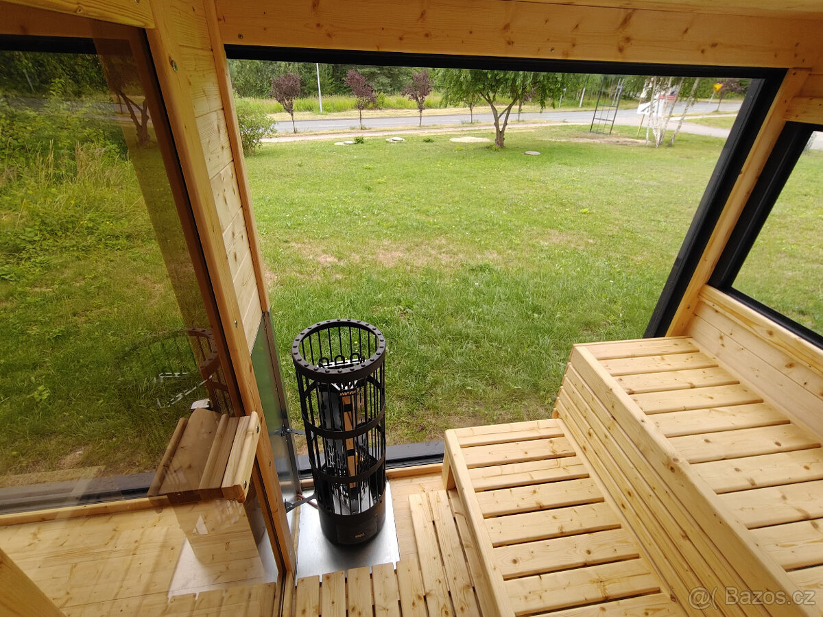 Saunový domek Diamant s odpočívárnou - 8