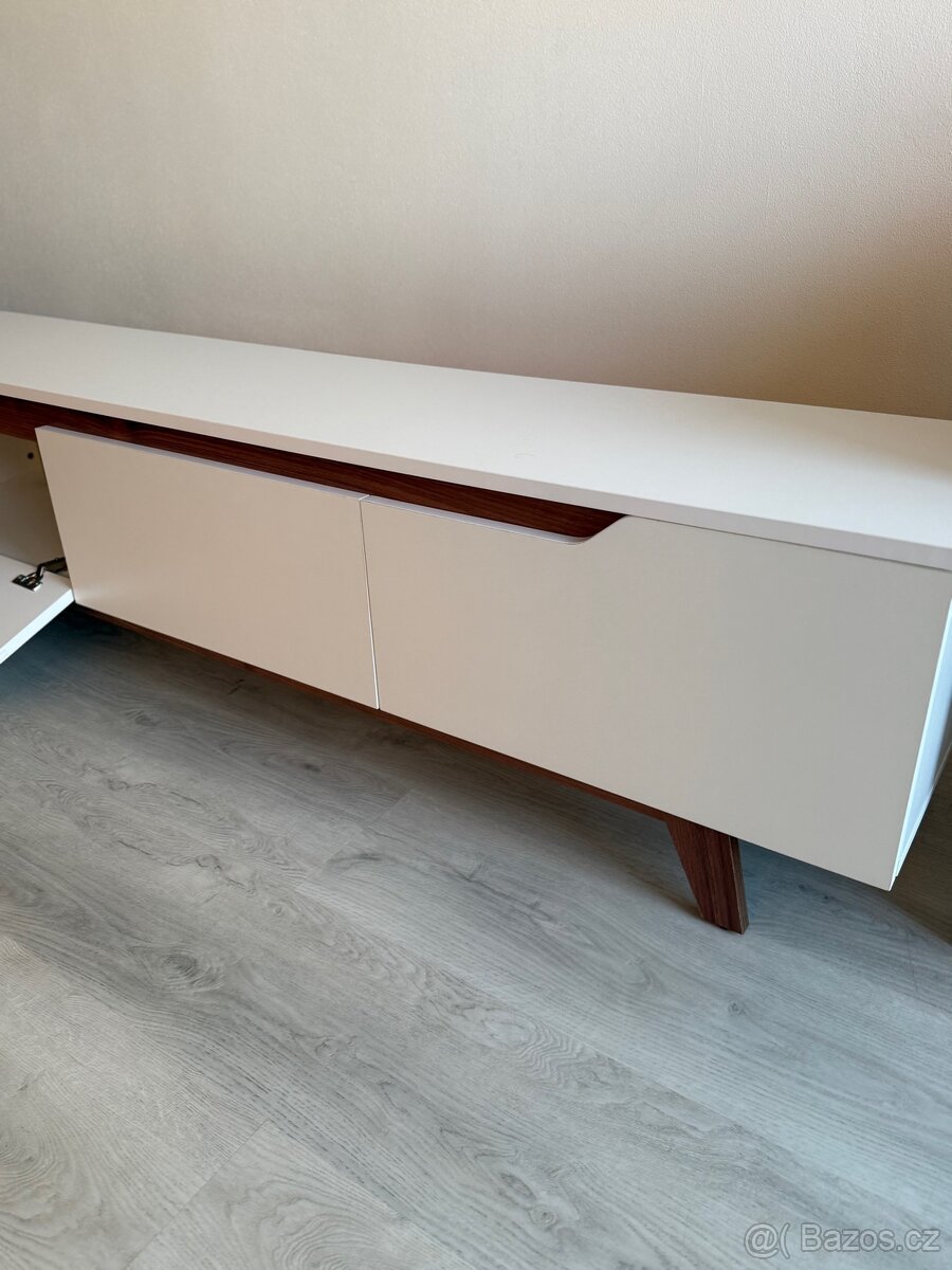 TV komoda NESS bílá - 8