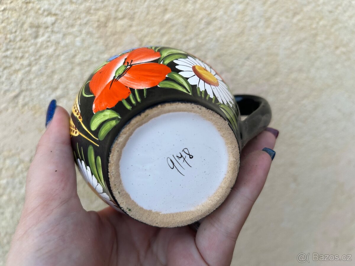 Chodská keramika 6kusů - 8