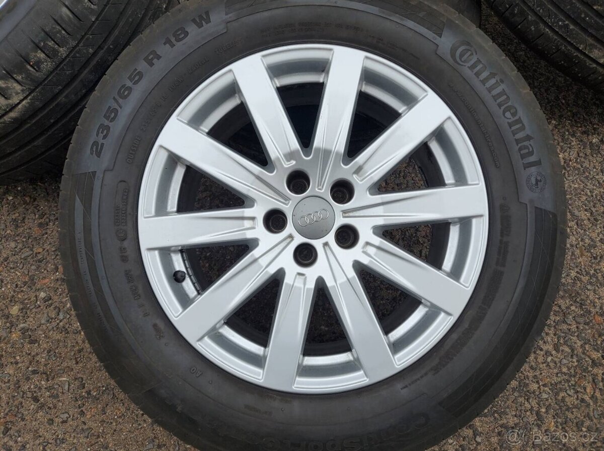 sada R18" 5x112 8jx18 et20 pneu 235 letní - 8