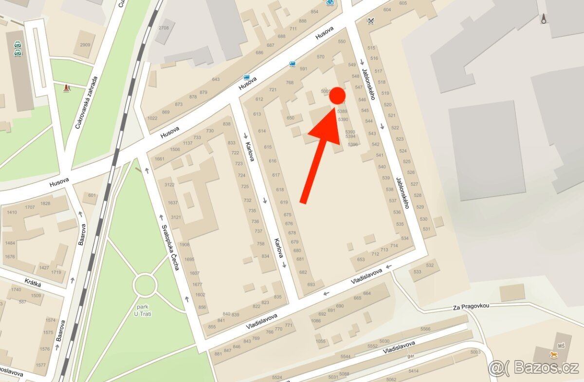 Garáž 21m2 Louny, ul. Husova k rekonstrukci - 8