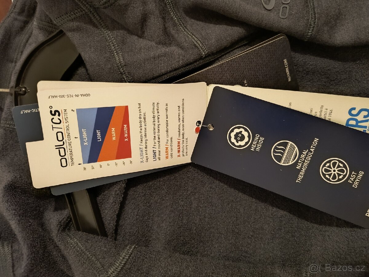 Dámská merino mikina Odlo, vel. S - 8