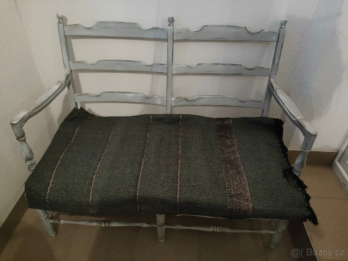 Vintage sedačka lavice - 8