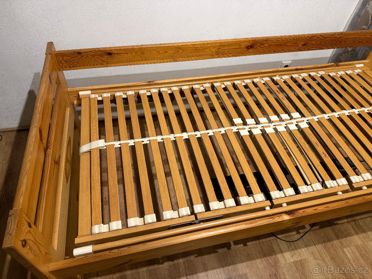 Zdravotní postel s elektrickým roštem a zdravotní matrací - 8