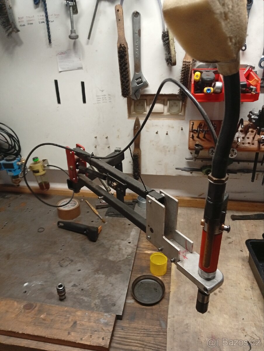 Závitořez pantograf elektrický, vzduchový. - 8