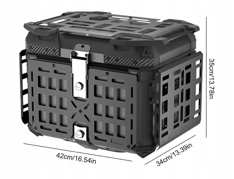Kufr na motorku 45l - 8