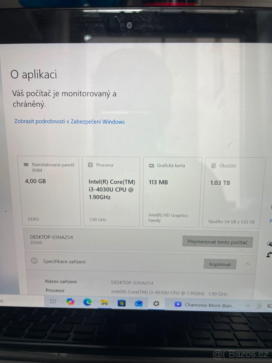 Notebook lenovo, dotyková obrazovka - 8
