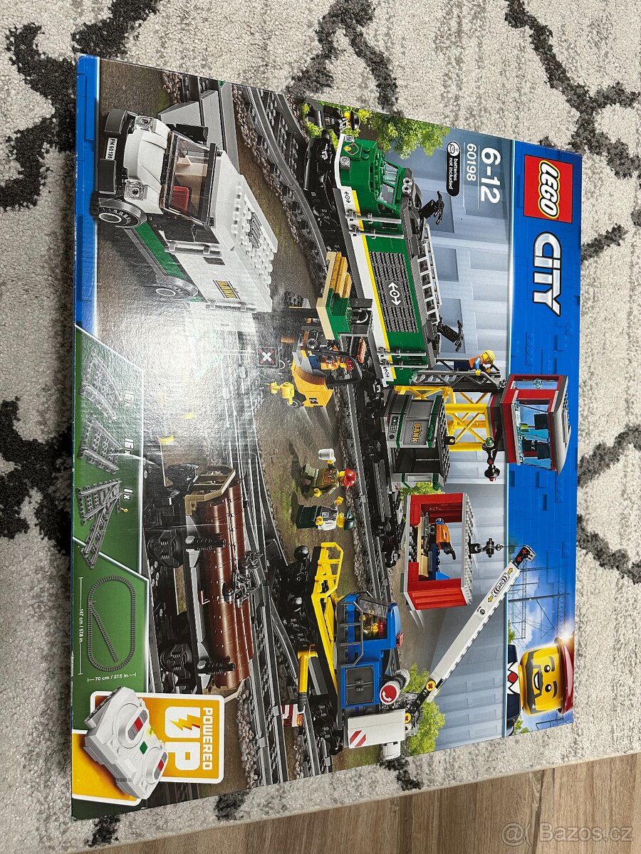 Lego City Nákladní vlak 60198 + koleje (2x 60205 + 60238) - 8