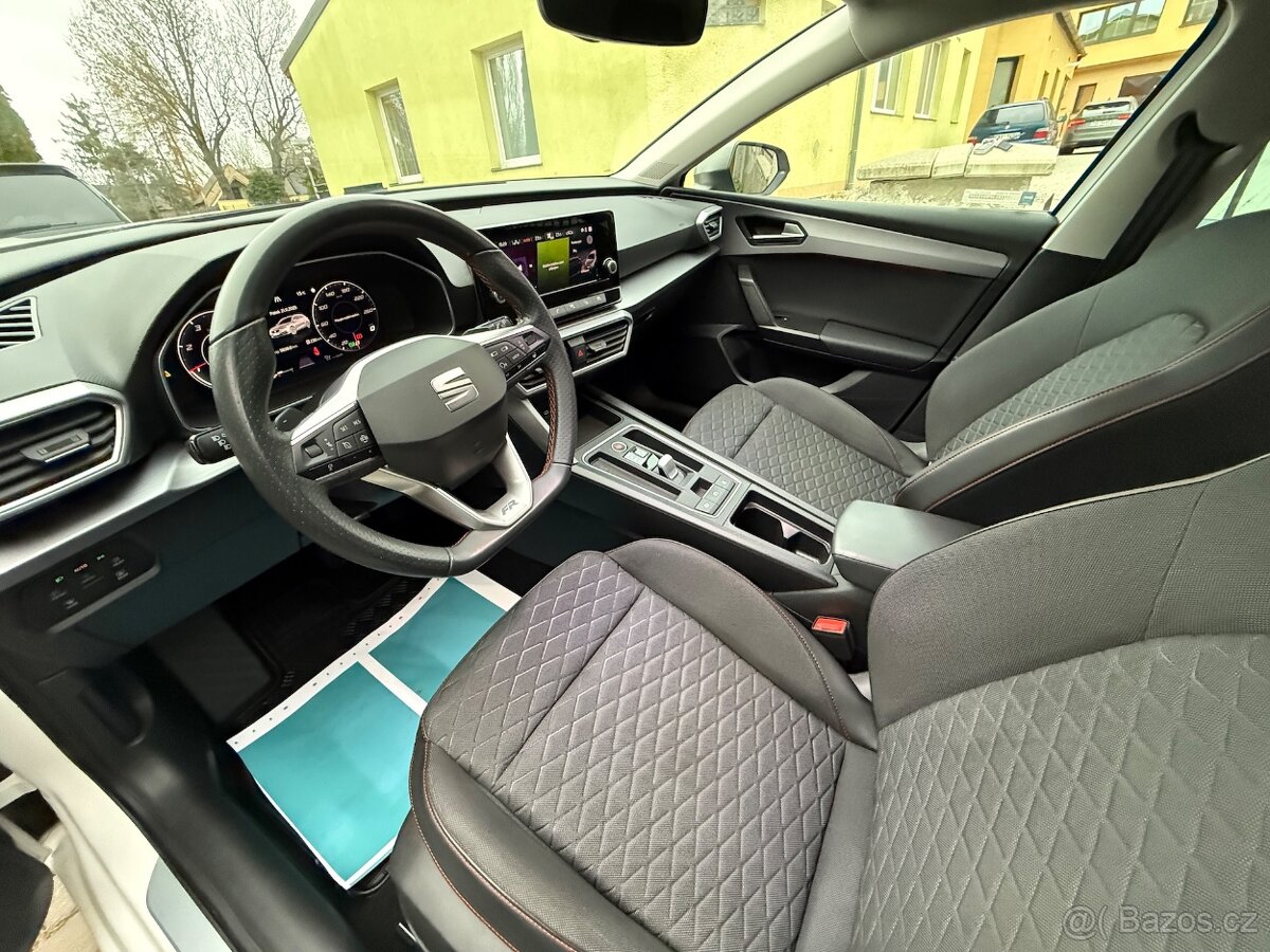 SEAT LEON 2.0Tdi 110kW FR DSG Koup.ČR,2022,Aut. parkování - 8