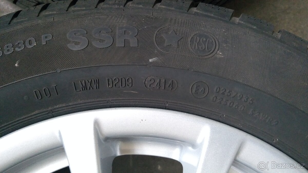 alukola BMW 16"+zimní pneu Continental 205/60/16 - 8