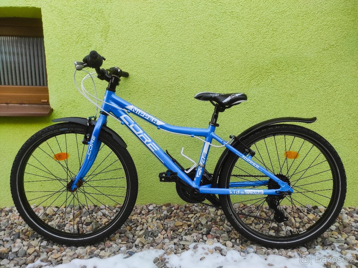 Značkové dětské kolo CORE NIPPER 24" (modrá) - 8
