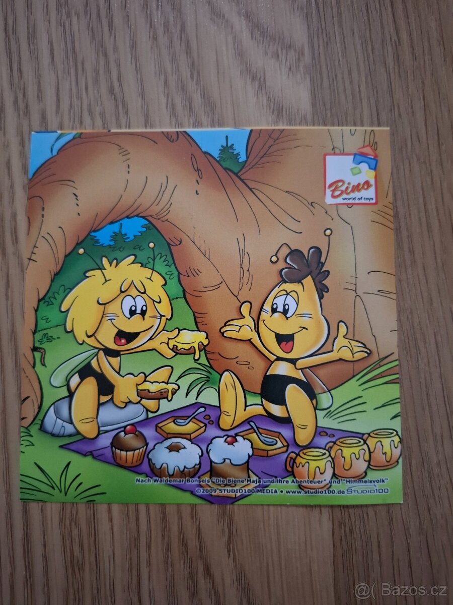 Dřevěné kostky Včelka Mája - 8