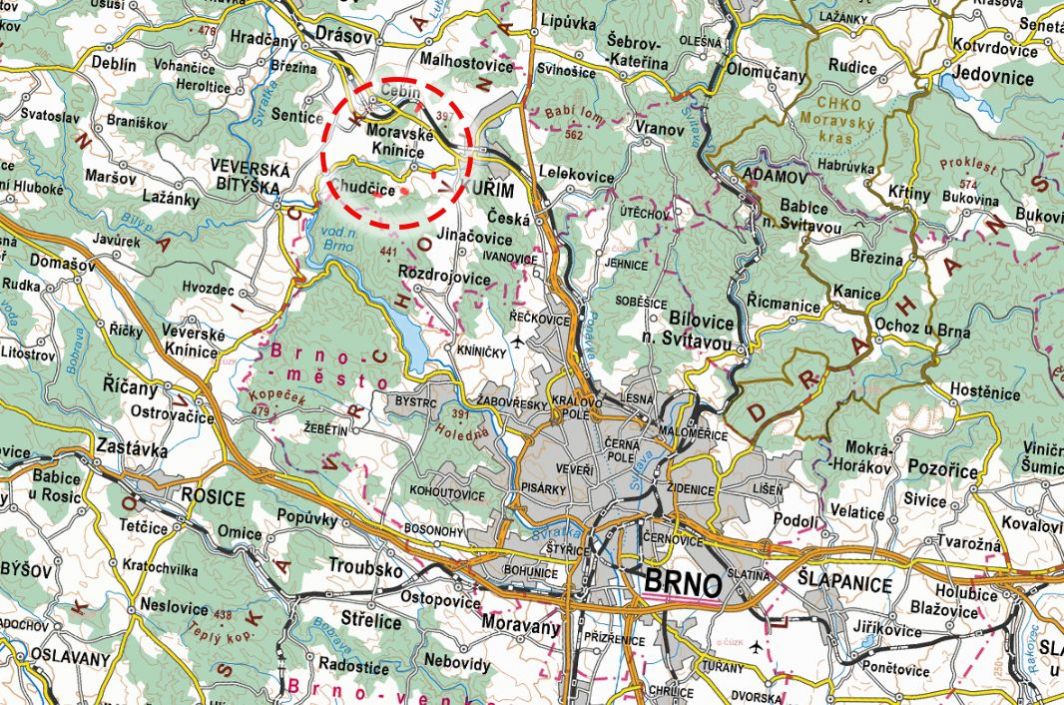 Zemědělská půda, prodej, Knínice, Blansko - 8