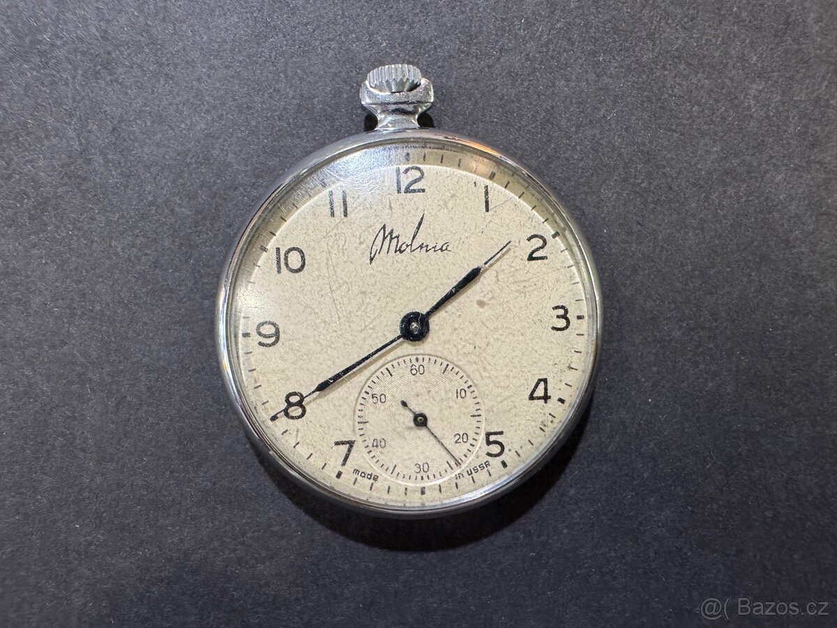 Hodinky kapesní Molnija (Молния) - 8