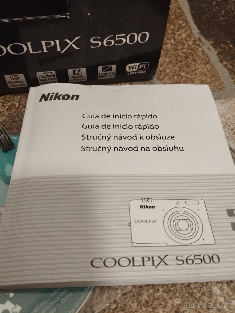 Fotoaparát Nikon Coolpix S6500 - 8