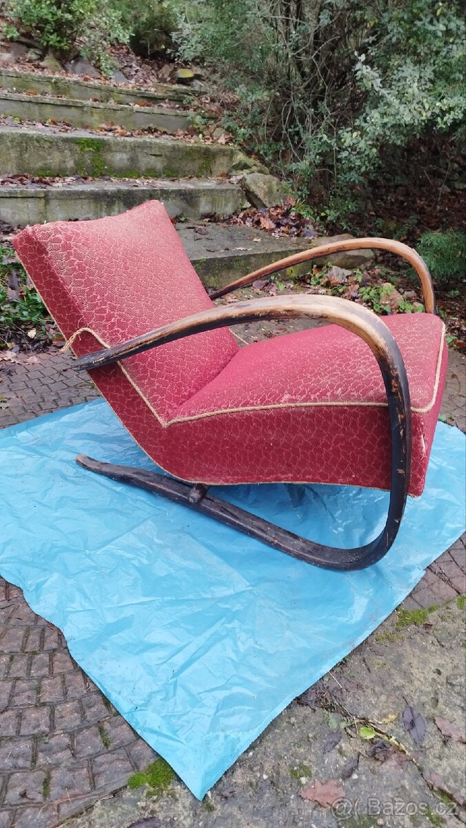 Prodám párová křesla Halabala H-269 - 8