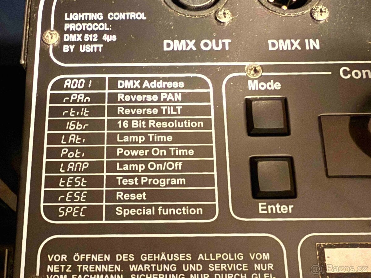 Prodám SCAN SC 570 FUTURE LIGHT DISCO EFEKT - 8