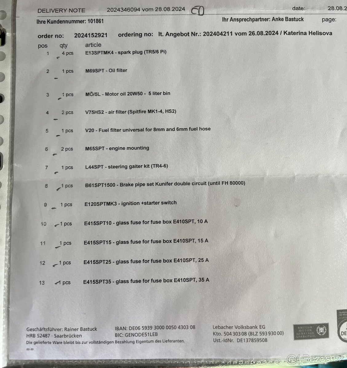 Triumph Spitfire MK3 ND - 8