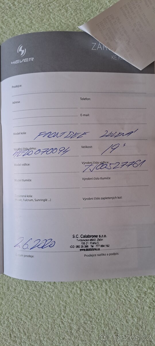 Horské kolo 4EVER 29" - 8