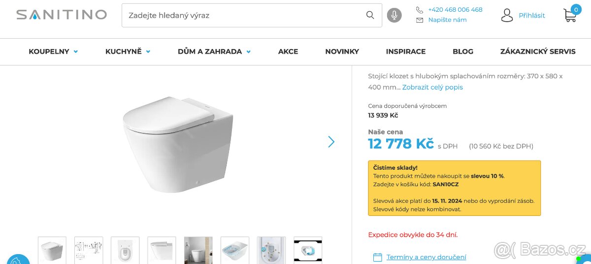 WC mísa Duravit neo-stojící - 8