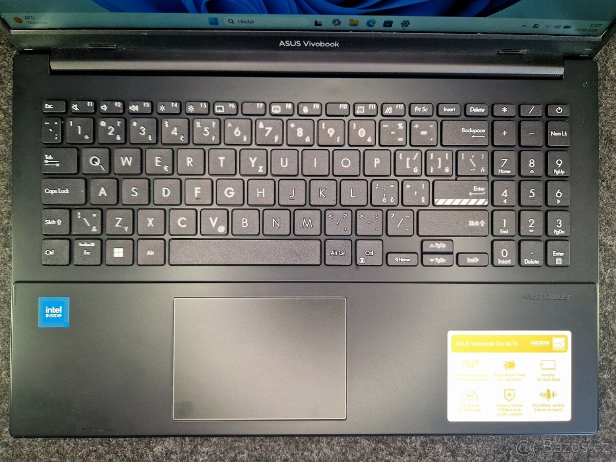 Notebook Asus E1504G Intel/4G/128 SSD/FHD - ZÁRUKA - 8