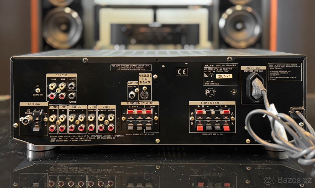 Sony STR-DE515 zesilovač s DO - 8