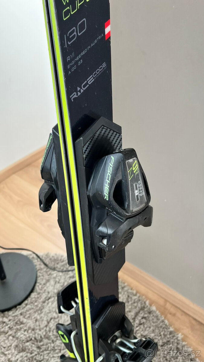 Dětské lyže FISCHER RC4 World Cup GS 130 cm - 8