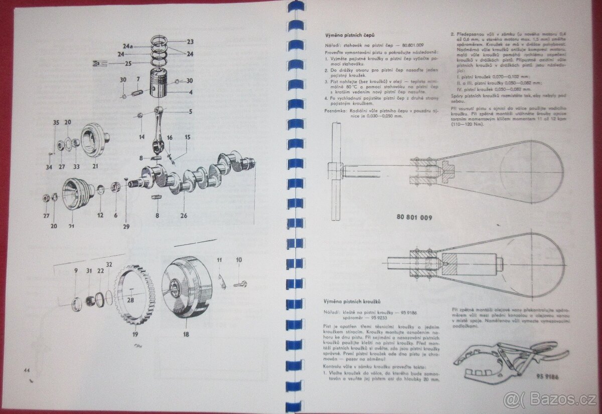 ZETOR 8011 - 12045 PŘÍRUČKY - 8