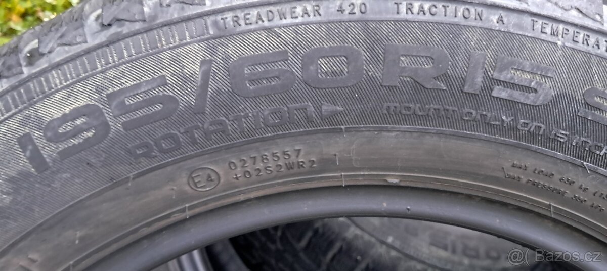 Nokian 195/60/15 XL - 8