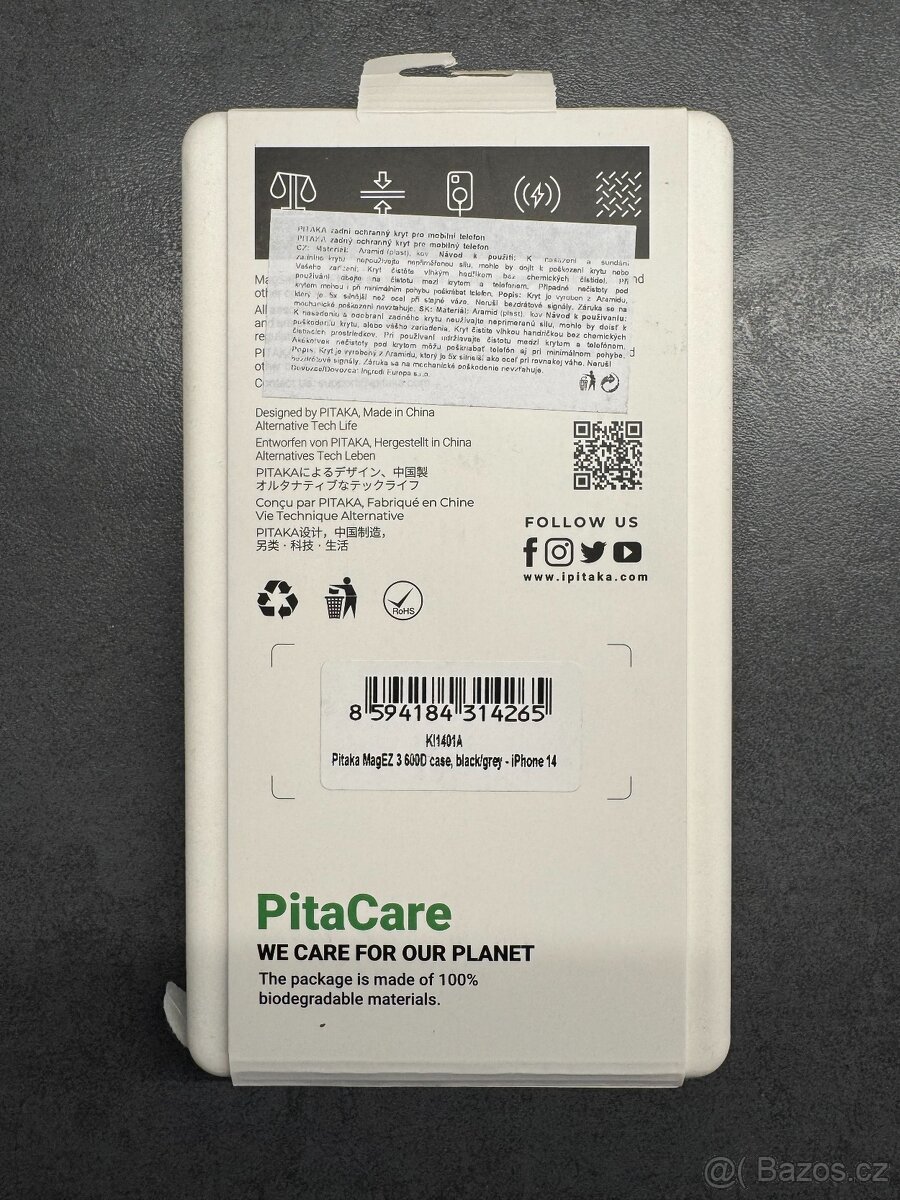 Prodám kryt Pitaka MagEZ case 3 600D - 8