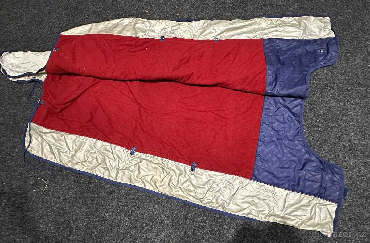 Deka výběhová Bucas-POWER TURNOUT EXTRA HIGH NECK 300G 155cm - 8