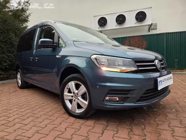 VW Caddy Maxi 2.0 TDI,1.Majitel,7.Míst,Comfortline,serviska - 8