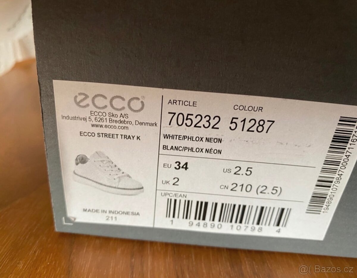 Ecco boty, vel.28 a vel.34, kožené, nové - 8