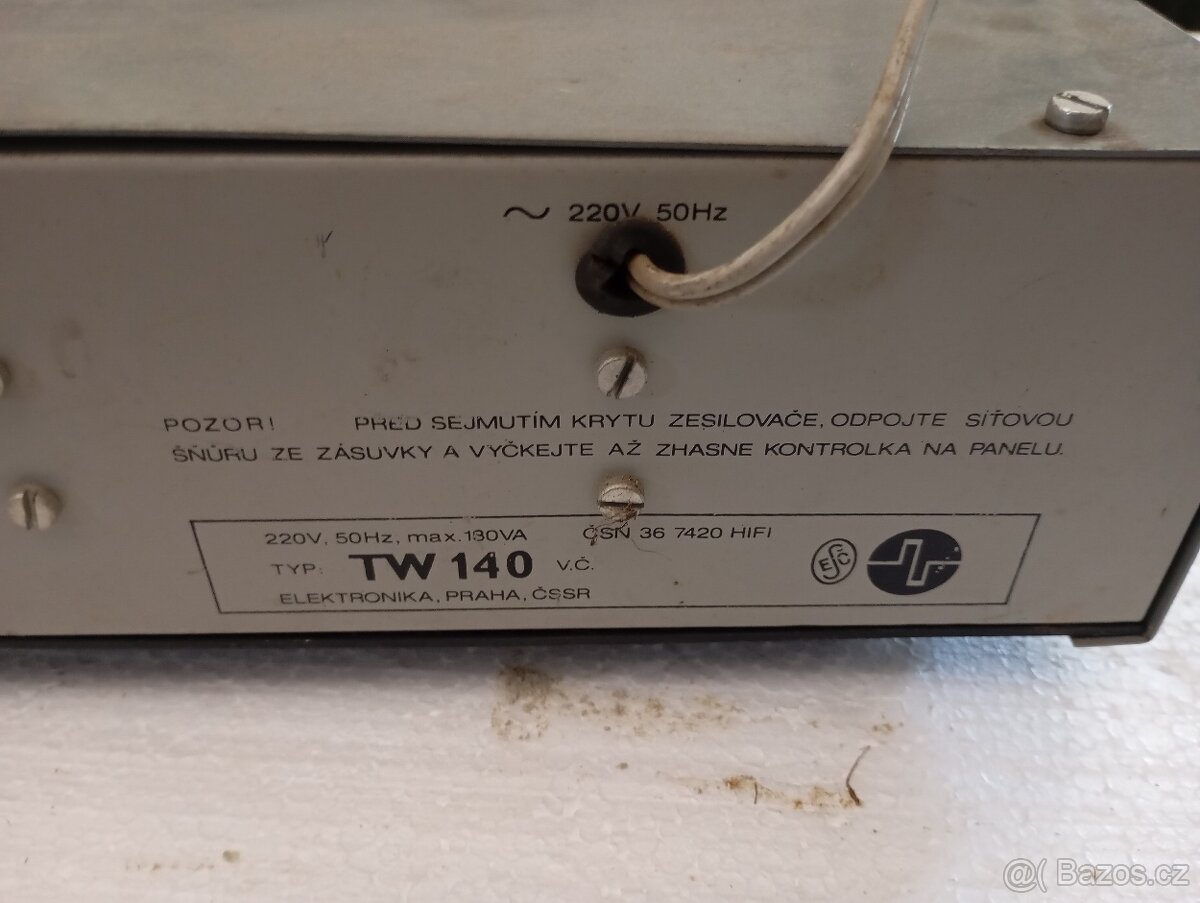 Zesilovač TW 140 - 8