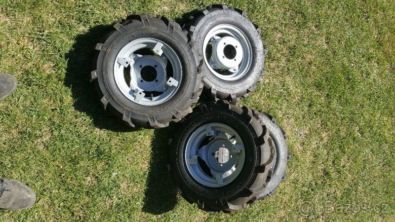 Kola z jednoosého malotraktoru - 8