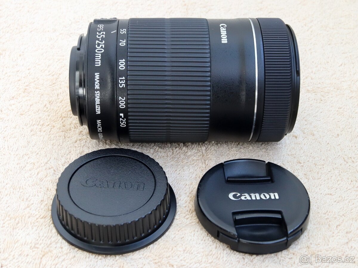 Canon EF-S 55-250mm f/4-5.6 IS STM + pouzdro + slun.clona - 8