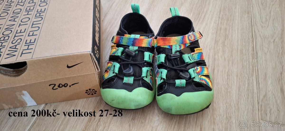 Dětské zimní boty, sandále, pantofle, zimní velikost 26-27 - 8